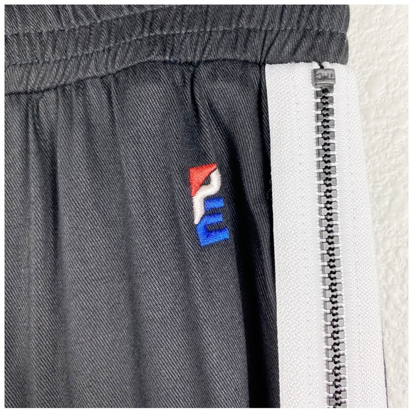 PE Nation Black Tuxedo Zip Side Track Pants -‎ Small - Picture 5 of 8